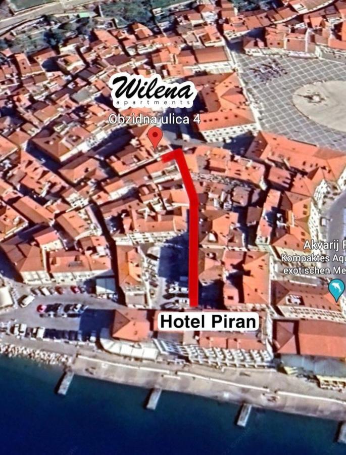 Wilena Apartments Pirano Esterno foto